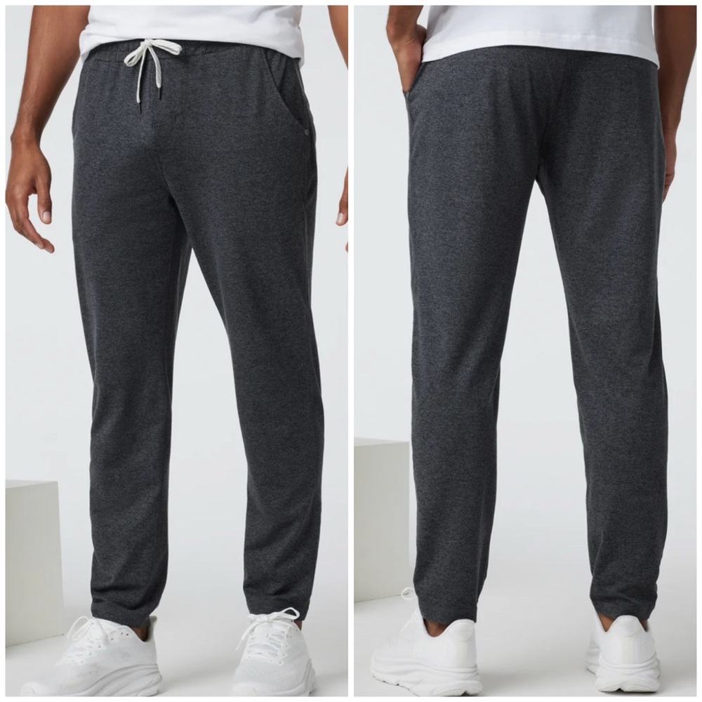 Vuori Ponto Performance Pants in Charcoal Heather [832]